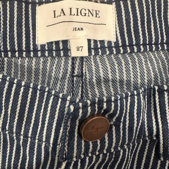 La Ligne Isadora High Rise Wide-Leg Jean - Picture 9 of 14